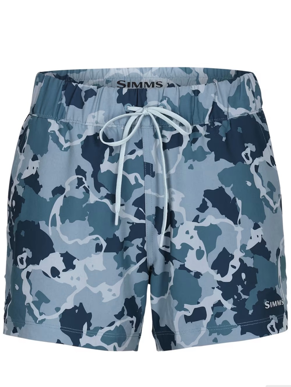 MWT Simms Seamount Shorts in Regiment Camo Neptune Large Lightweight 4”